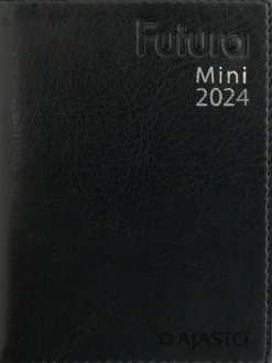 Ajasto Kalenterit>Taskukalenteri Futura Mini, Musta