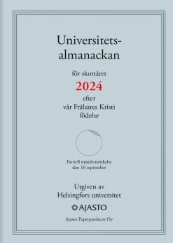 Ajasto Kalenterit>Taskukalenteri Universitetsalmanackan