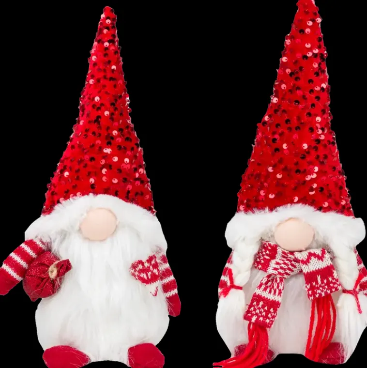 NNX Sesonkijuhlatarvikkeet>Tonttu Puna 36 Cm, Erilaisia