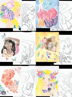 TOPModel Askartelutarvikkeet<Color Me Up Vesivarisetti