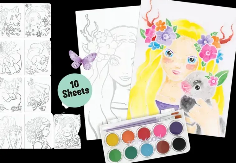 TOPModel Askartelutarvikkeet<Color Me Up Vesivarisetti