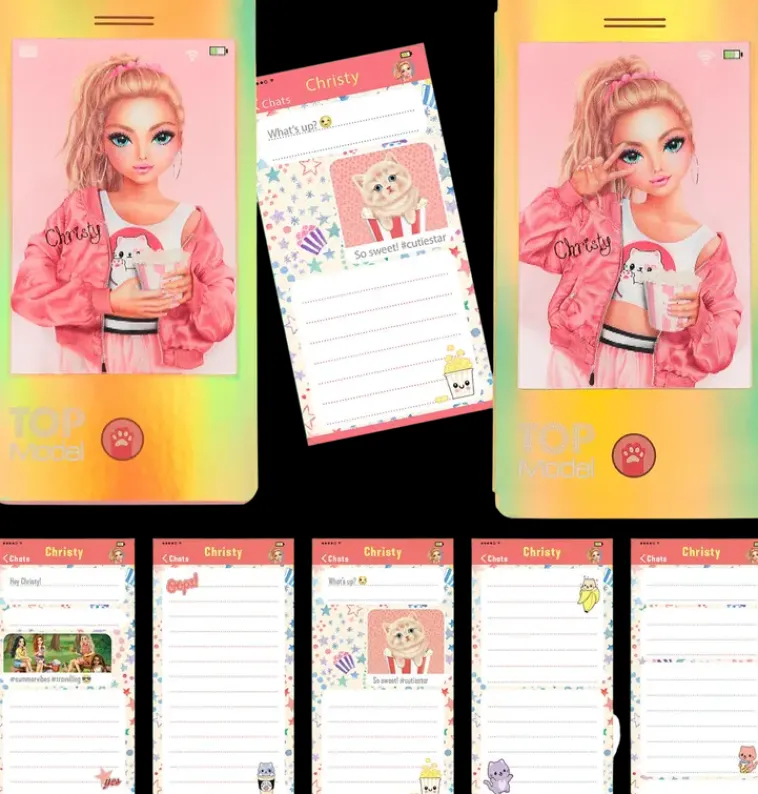 TOPModel Askartelutarvikkeet<3D Muistikirja