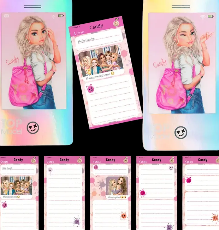 TOPModel Askartelutarvikkeet<3D Muistikirja