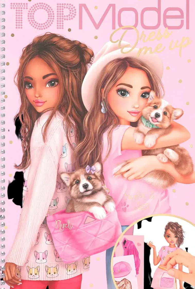 TOPModel Askartelutarvikkeet<Dress Me Up Tarrakirja Corgi