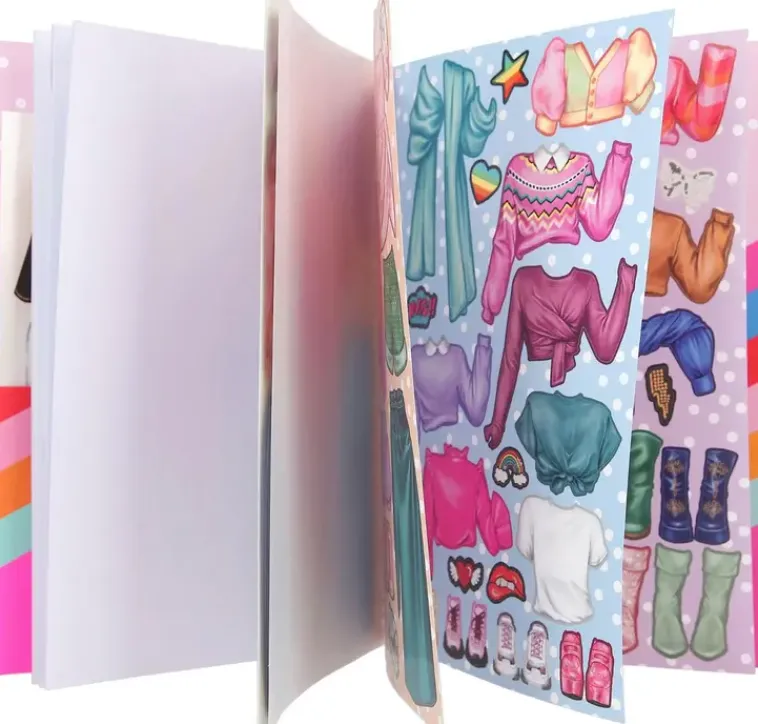 TOPModel Askartelutarvikkeet<Dress Me Up Tarrakirja