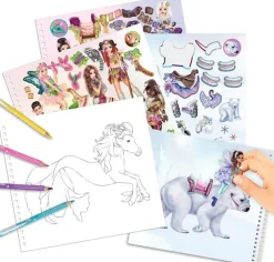 TOPModel Askartelutarvikkeet<Fantasy Friend Suunnittelukirja