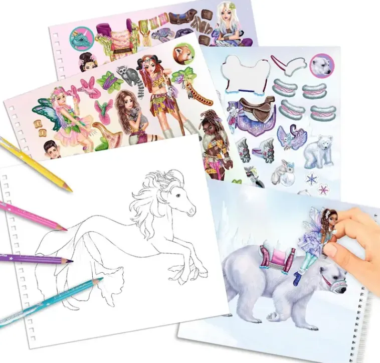 TOPModel Askartelutarvikkeet<Fantasy Friend Suunnittelukirja