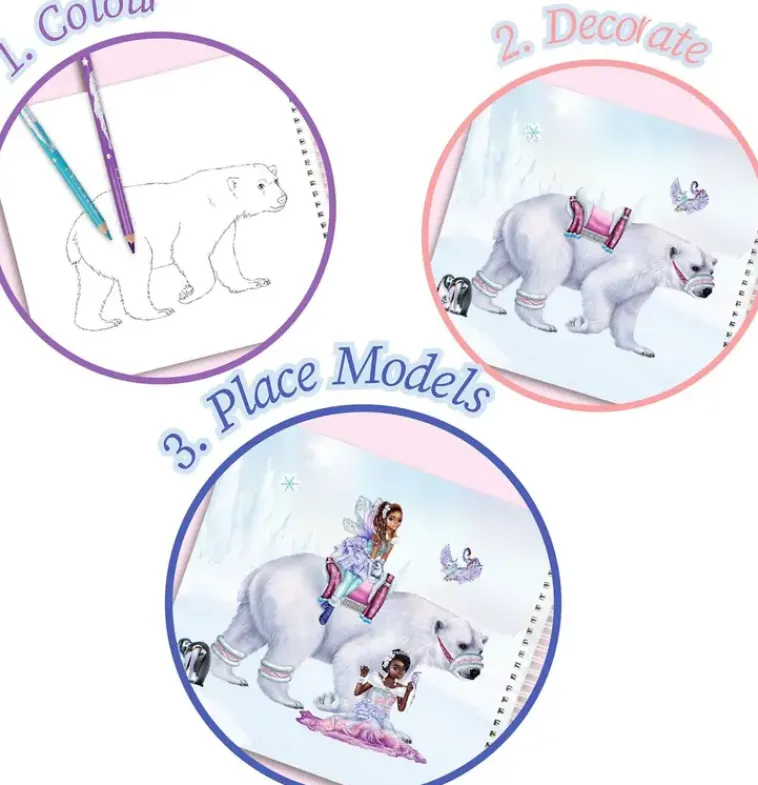 TOPModel Askartelutarvikkeet<Fantasy Friend Suunnittelukirja