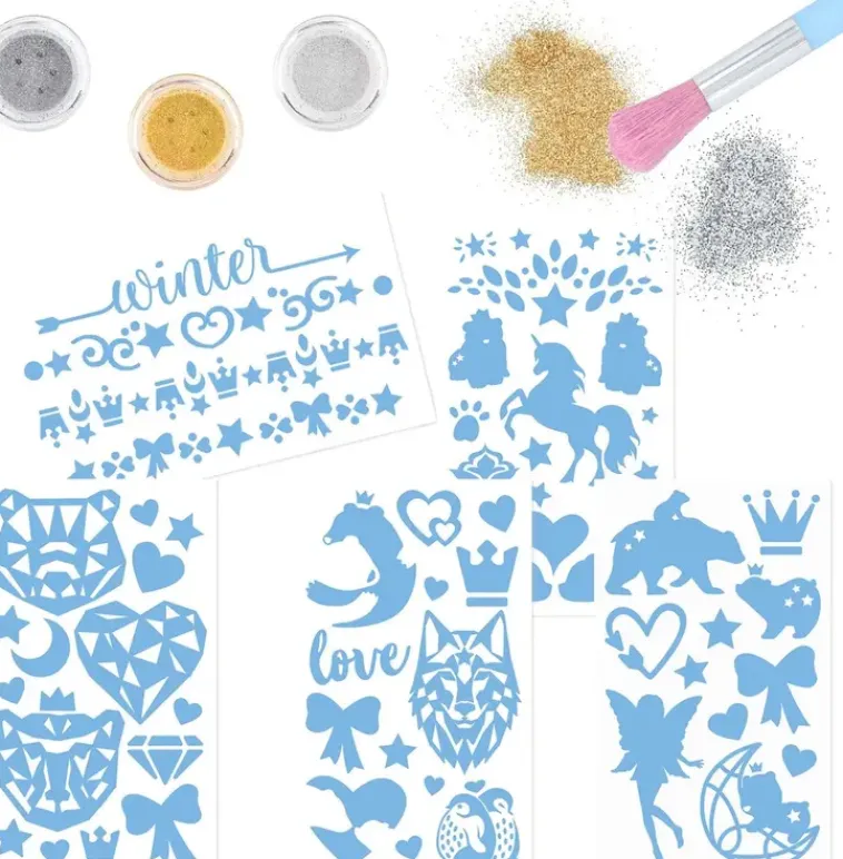 TOPModel Askartelutarvikkeet<Kimalletatuointisetti Iceworld