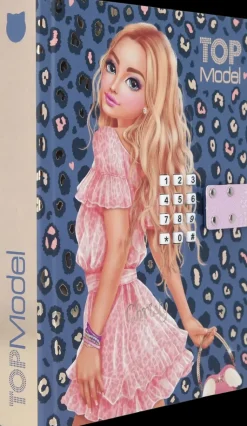 TOPModel Askartelutarvikkeet>Koodillinen & Soiva Paivakirja, Sininen