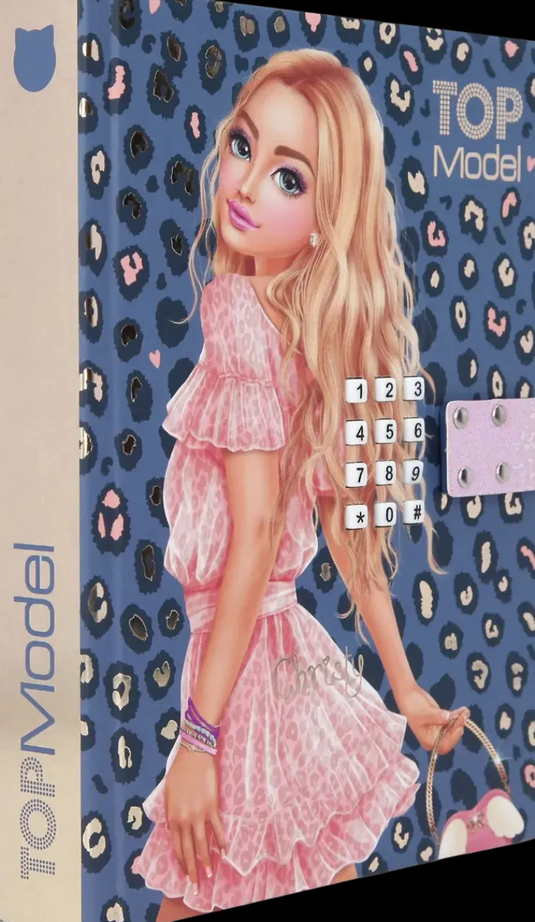 TOPModel Askartelutarvikkeet>Koodillinen & Soiva Paivakirja, Sininen