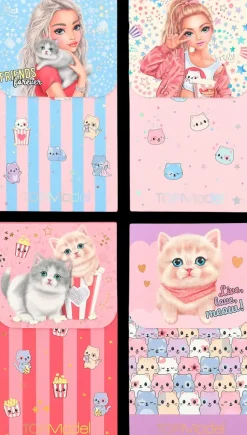 TOPModel Askartelutarvikkeet>Muistilehtio Magneettikiinnityksella Cutie Star