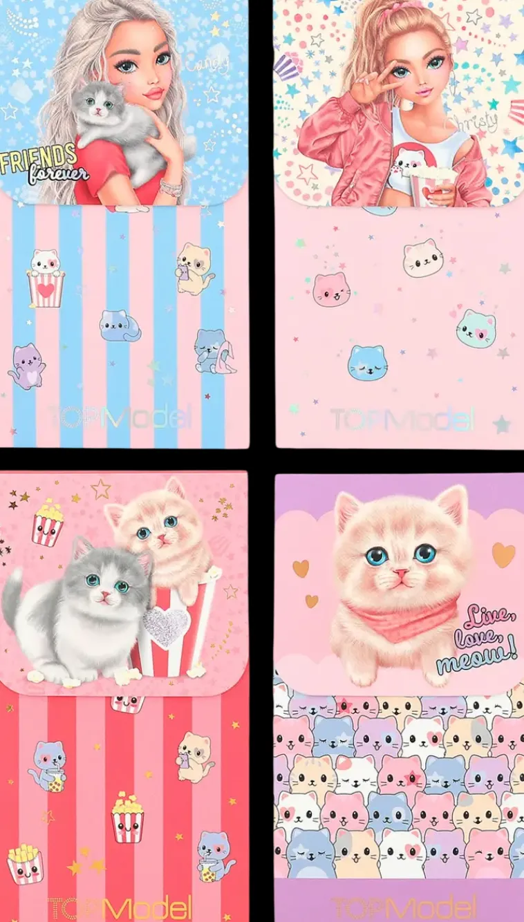 TOPModel Askartelutarvikkeet>Muistilehtio Magneettikiinnityksella Cutie Star