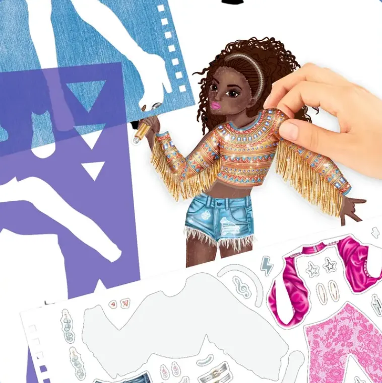 TOPModel Askartelutarvikkeet<Popstar Suunnittelukirja