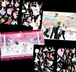 TOPModel Askartelutarvikkeet<Stickerworld Ballet