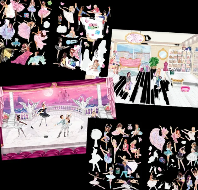 TOPModel Askartelutarvikkeet<Stickerworld Ballet