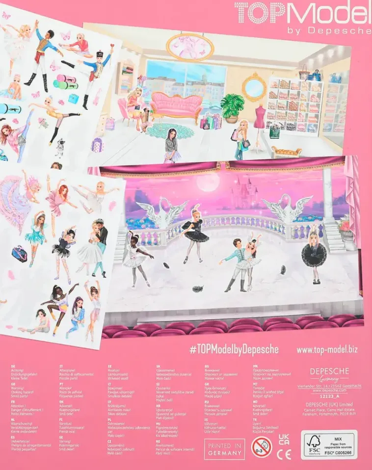 TOPModel Askartelutarvikkeet<Stickerworld Ballet