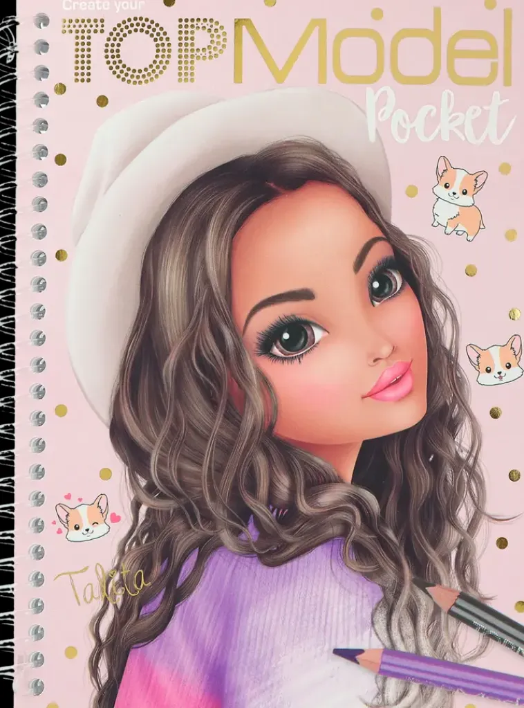 TOPModel Askartelutarvikkeet<Taskuvarityskirja, Talita