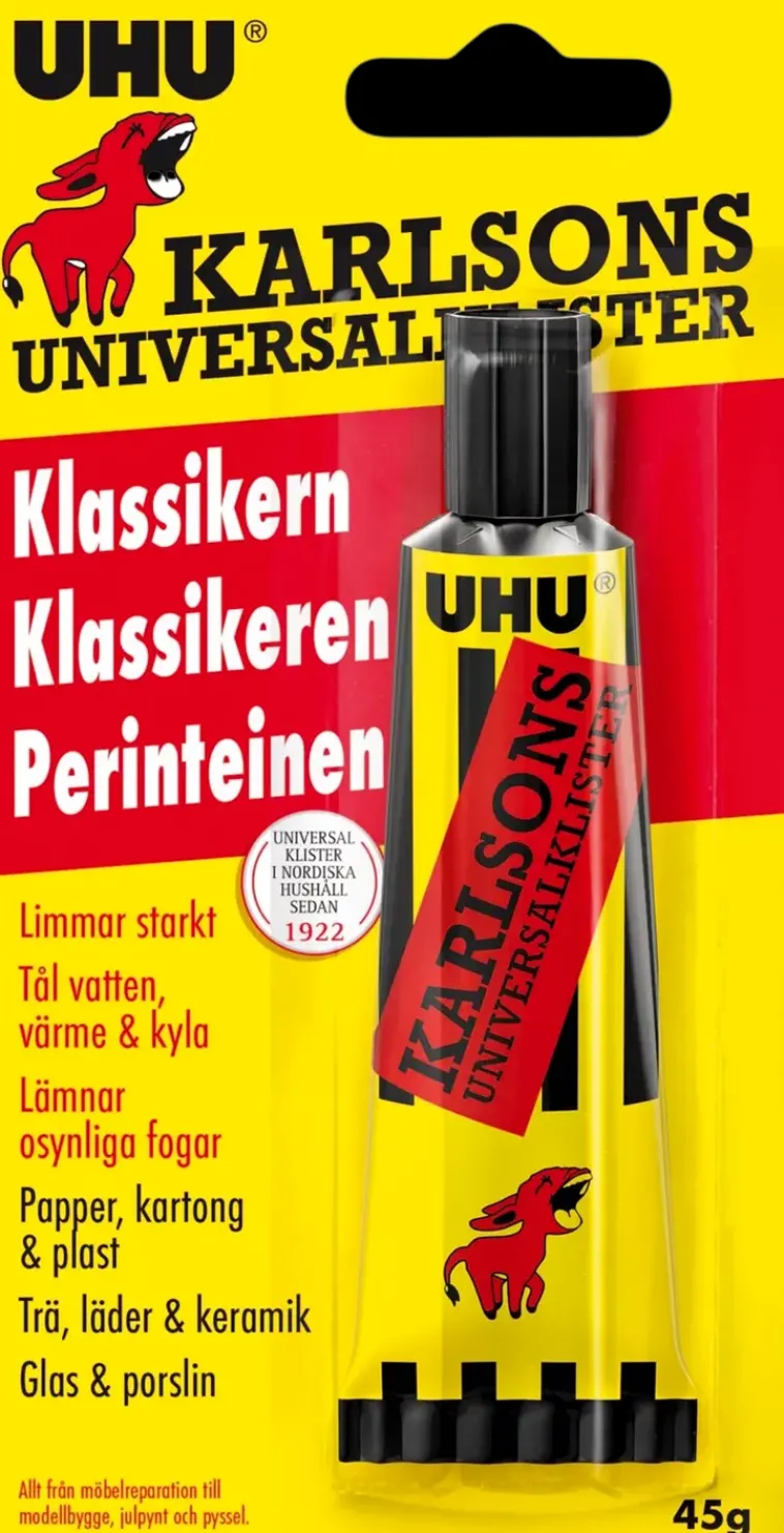 UHU Paperitarvikkeet>Karlons Klister Yleisliima 45G
