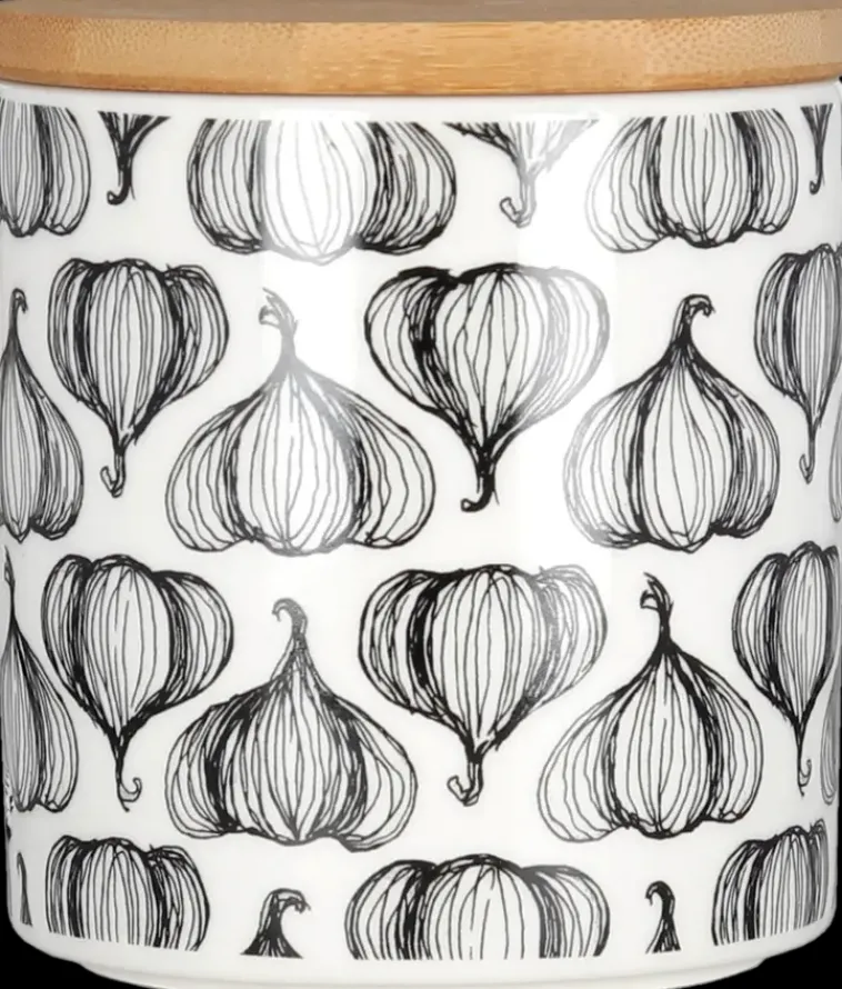 Kultakeramiikka Astiat>Valkosipulipurkki 8 Dl Koti