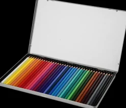 Ei merkkiä Toimistotarvikkeet>Varikynat 36 Kpl Metallilaatikossa