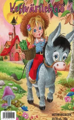 Ei merkkiä Paperitarvikkeet>Vesivarilehtio A4 20 Arkkia