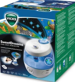 Vicks Ilmastointi Ja Huoneilma<Vul575E4 Sweetdreams Ultrasonic Cool Mist Ilmankostutin