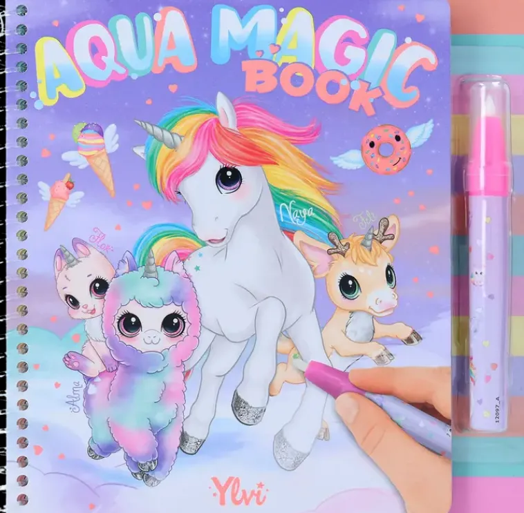 Ylvi Askartelutarvikkeet<Aqua Taikavarityskirja