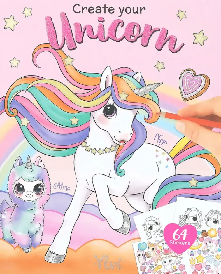 Ylvi Askartelutarvikkeet<Unicorn Varityskirja
