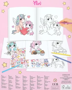 Ylvi Askartelutarvikkeet<Unicorn Varityskirja