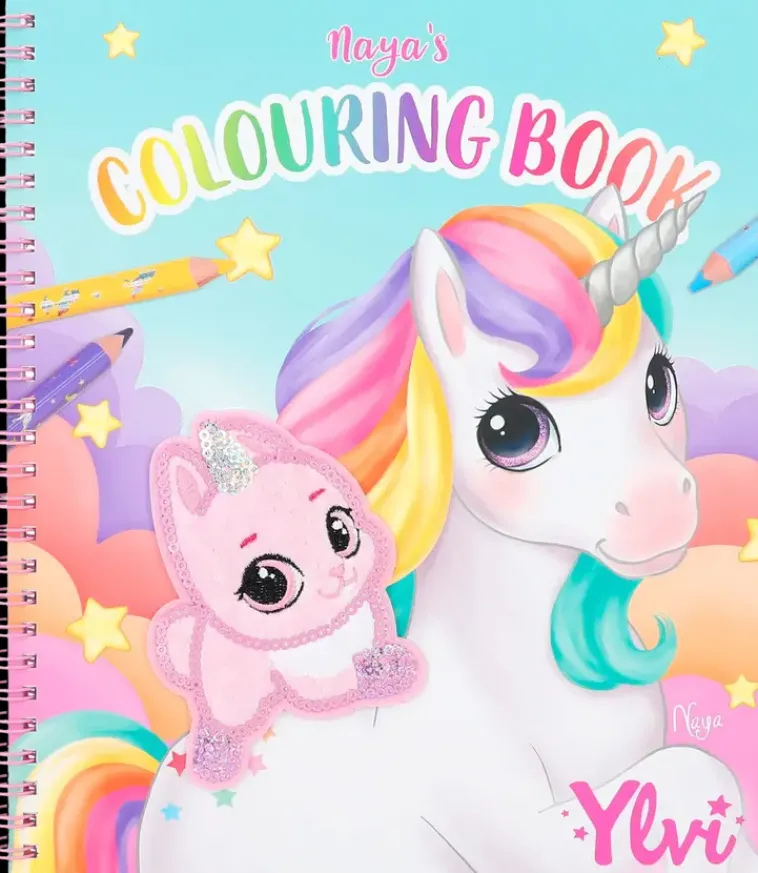 Ylvi Askartelutarvikkeet<Varityskirja Paljeteilla